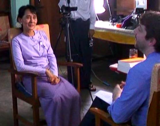 Aung San Suu Kyi interviewed by Ramsey Nasr