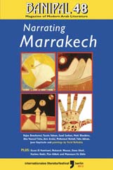 Banipal 48 – Narrating Marrakech front cover