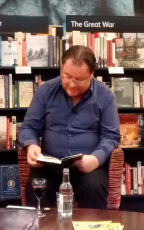 Sinan reading from The Corpse Washer