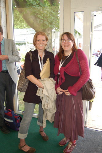 Suzy Joinson from the Britsh Council and Julia Bird