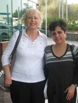 Margaret and Huzama 